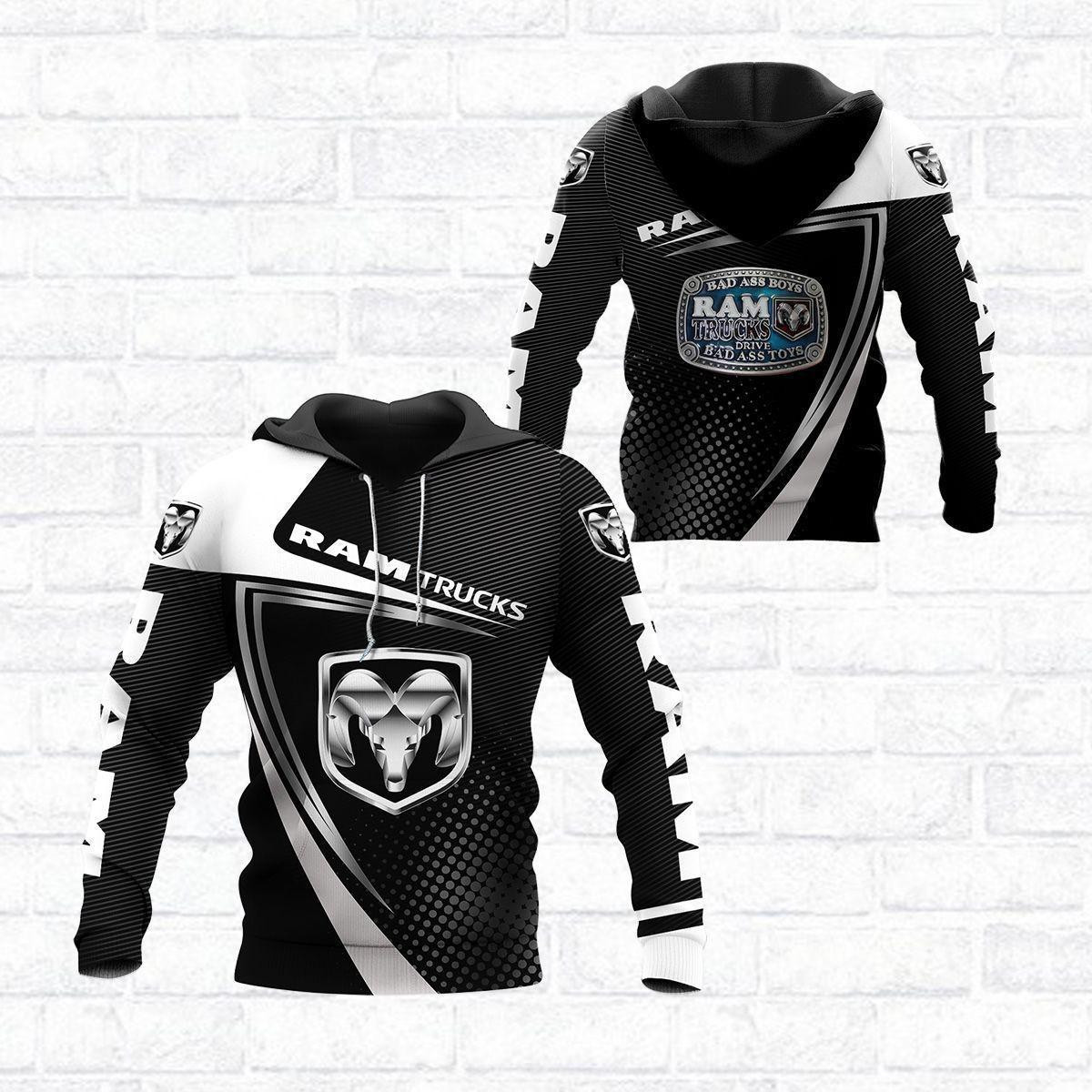 Ram Trucks Shirt 870, 3d Hoodie Zip Hoodie