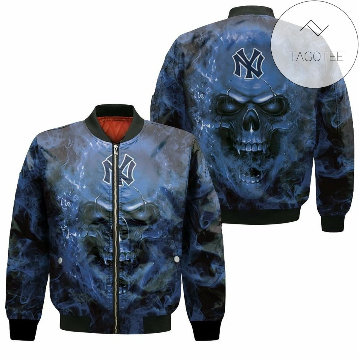 New York Yankees Skull Bomber Jacket