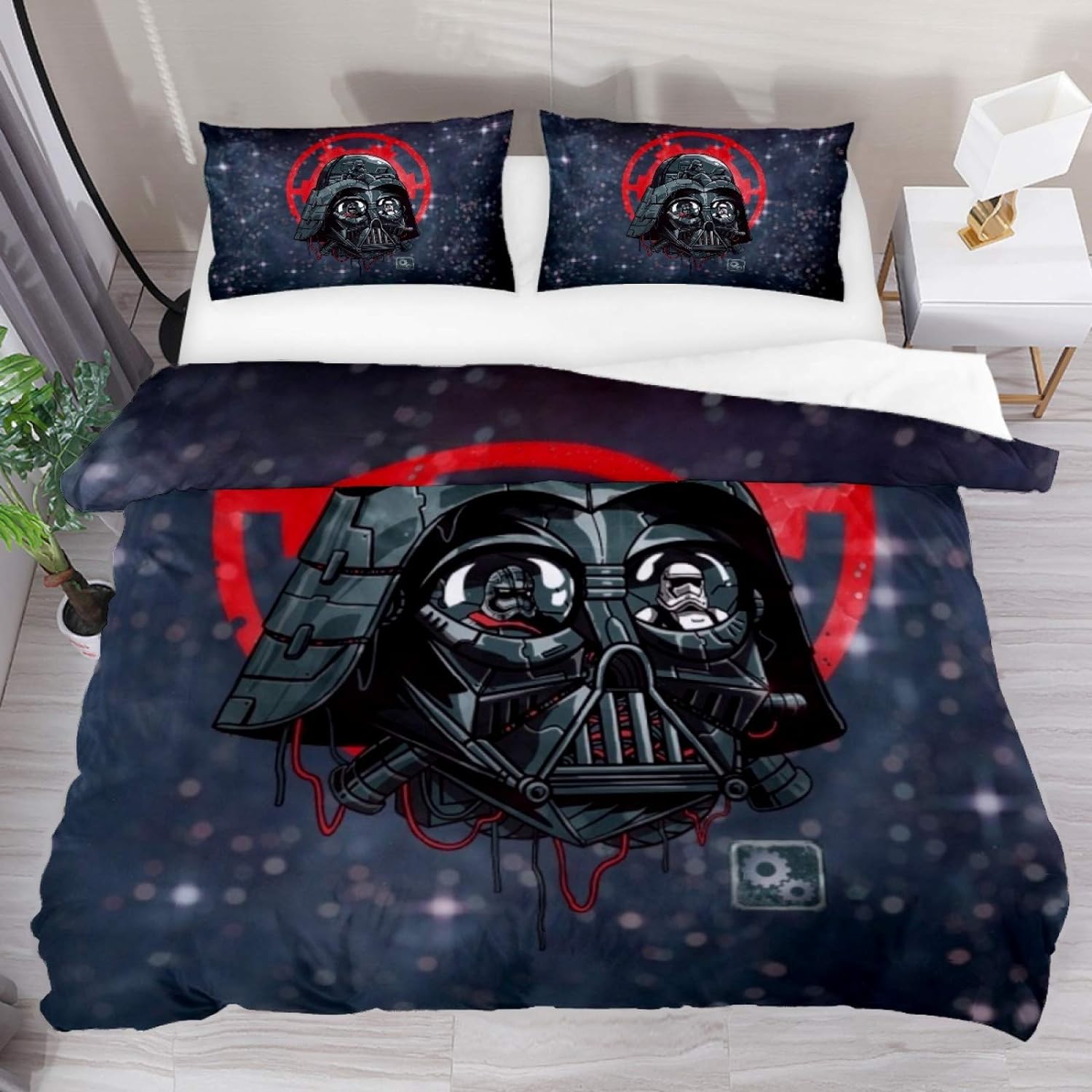 SW Bedding Set SW Darth Vader Ship Art Duvet Covers