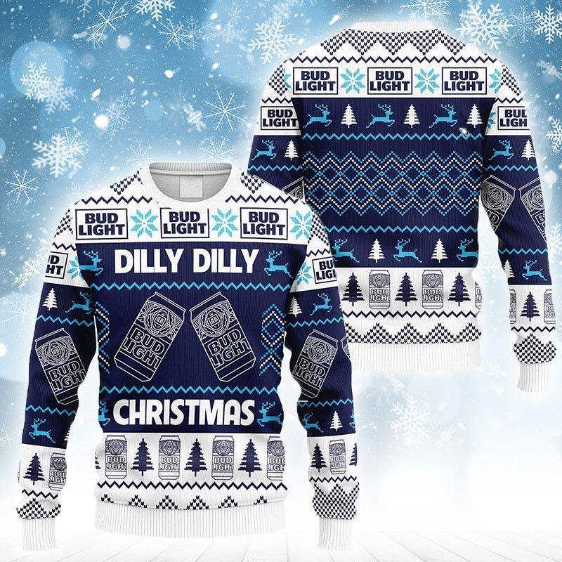 Bud Light Dilly Dilly Ugly Christmas Sweater