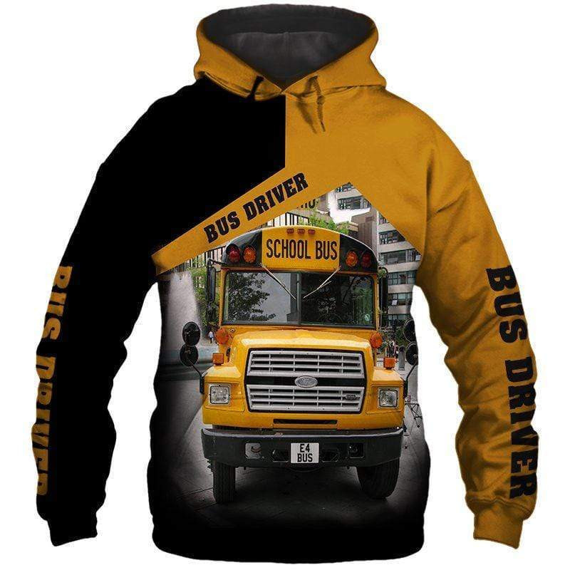 School Bus Driver 3D All Over Print Hoodie & Zip Hoodie
