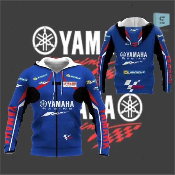 Yamaha Petronas Racing Shirt 549,   3d Hoodie Zip Hoodie 2469