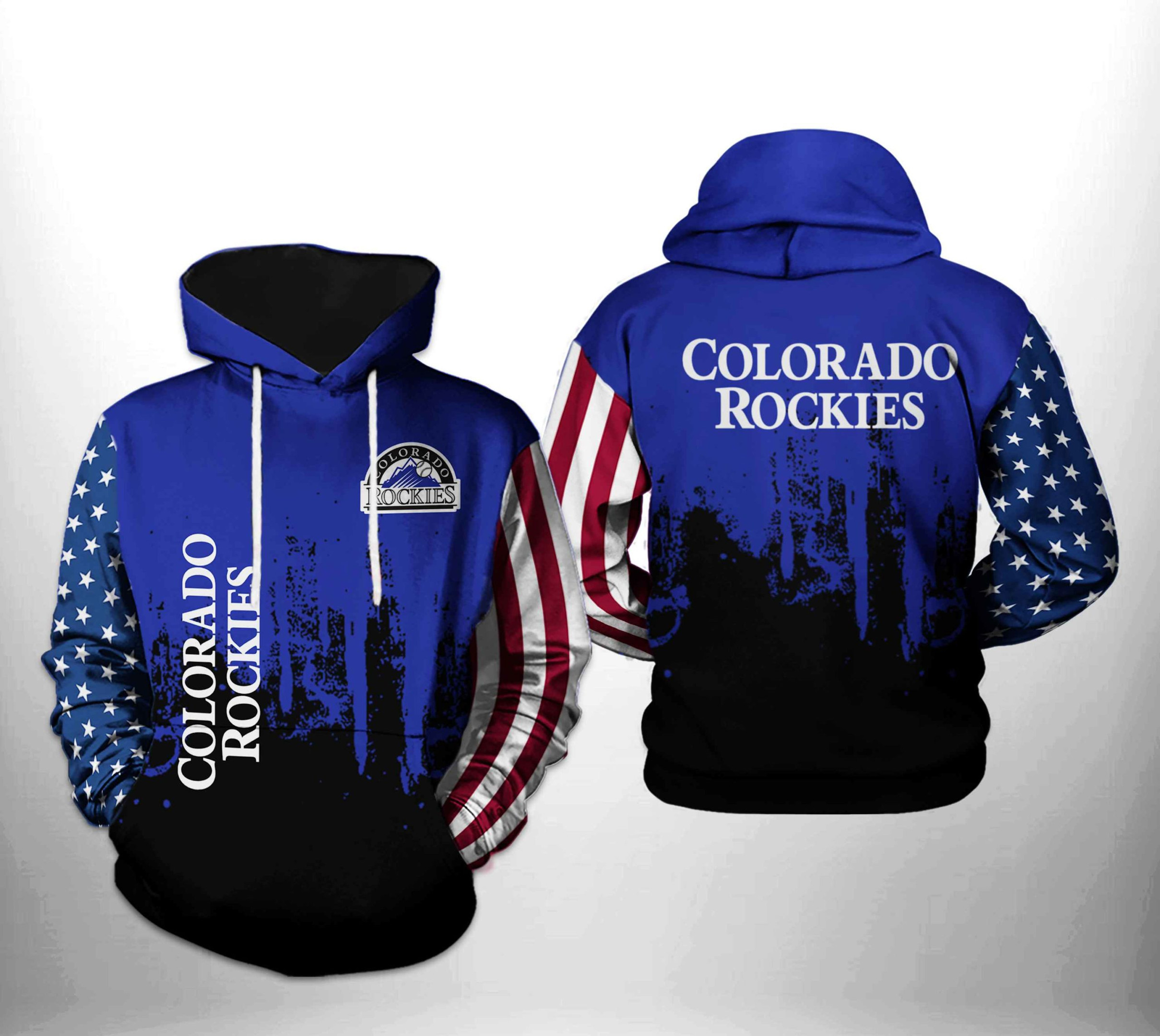 Colorado Rockies MLB Team US 3D All Over Print Hoodie & Zip Hoodie