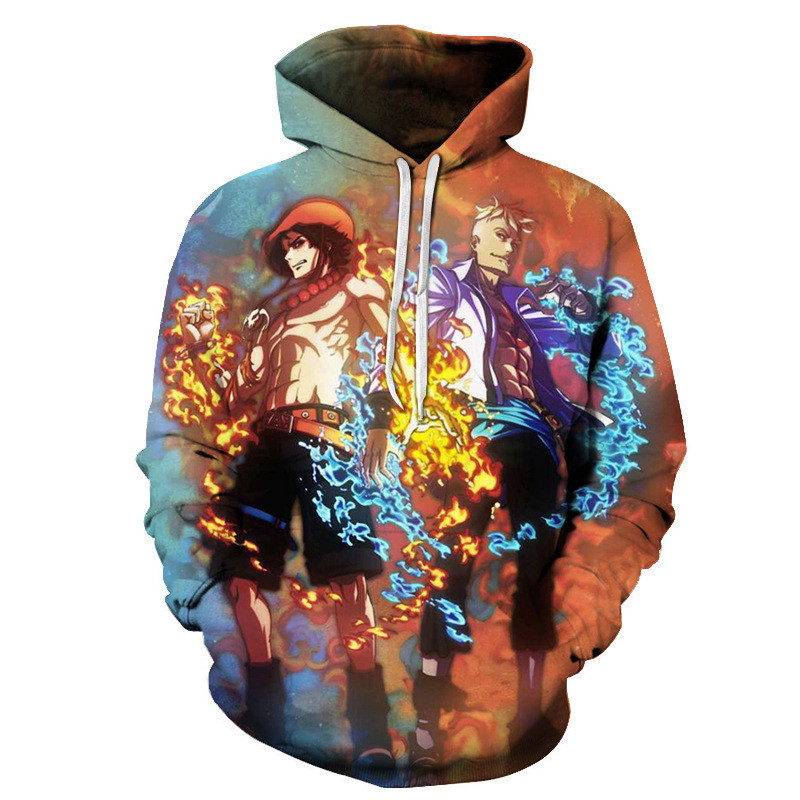 Men Fashion Harajuku Style Anime Hoodie 3d