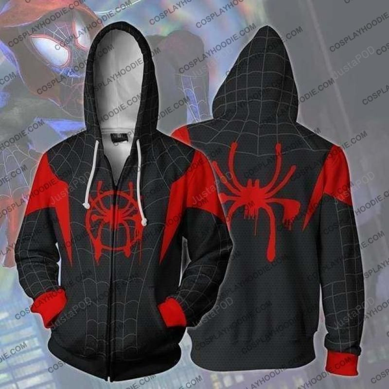 Spiderman Into The Spider-verse 3D All Over Print Hoodie & Zip Hoodie
