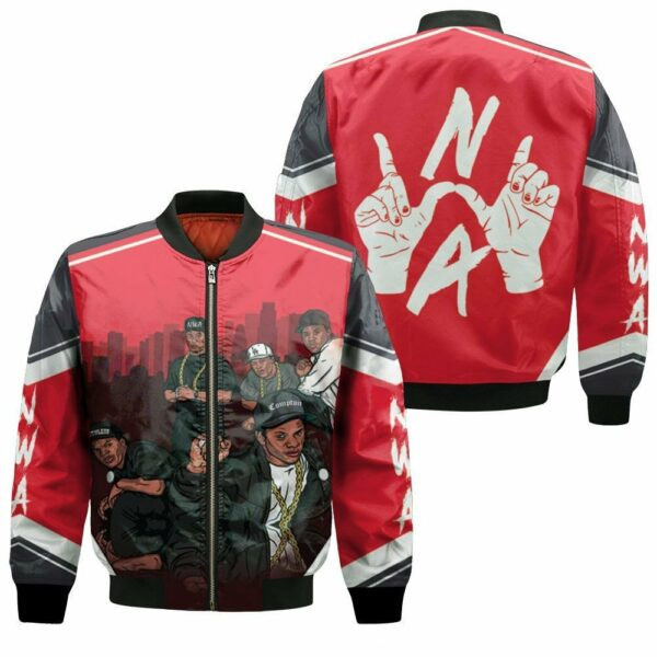 N.w.a. Member Groups Gta Style Bomber Jacket 199