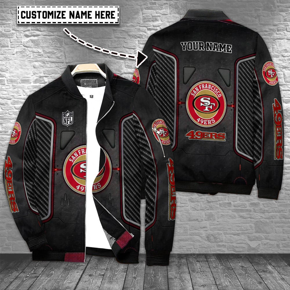 San Francisco 49ers Personalized Bomber Jacket BG580