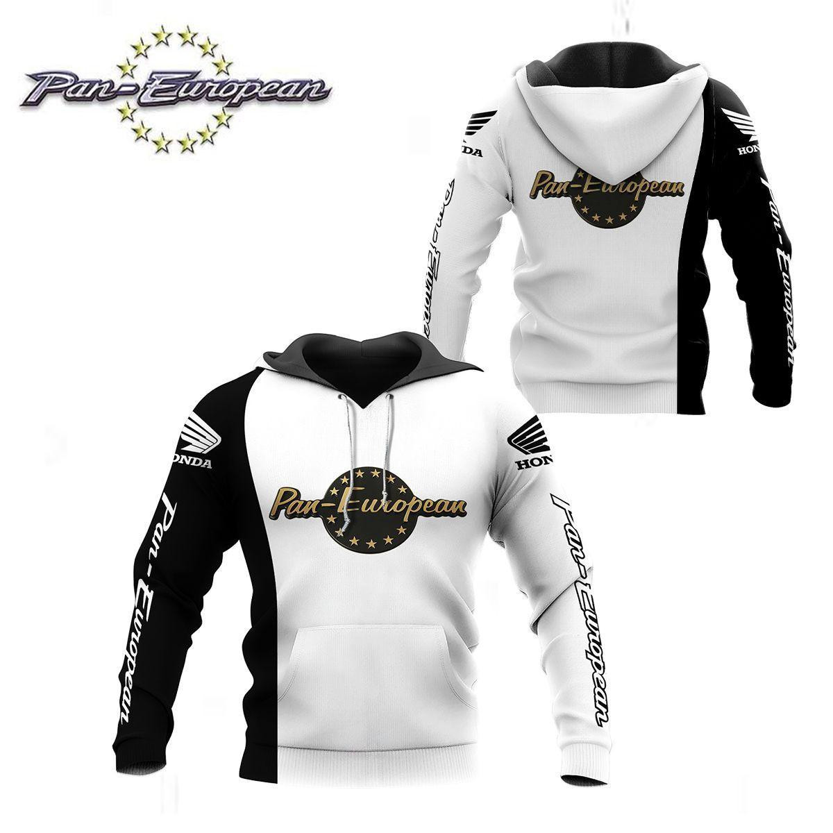 Honda Pan European Shirt 208, 3d Hoodie Zip Hoodie