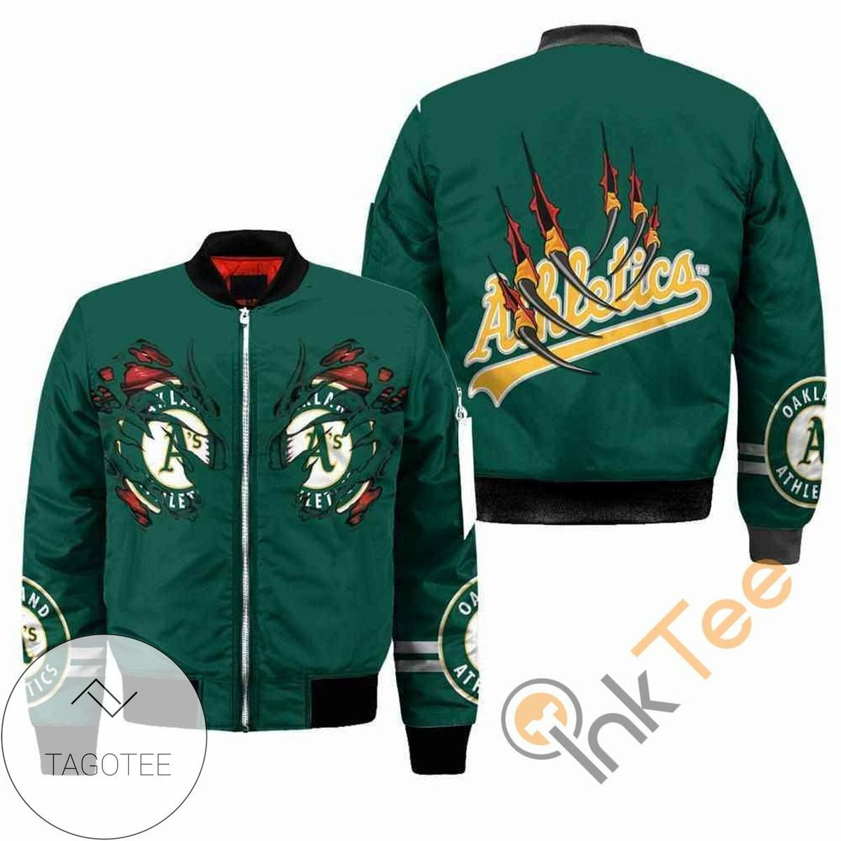 Oakland Athletics Bomber Jacket V2