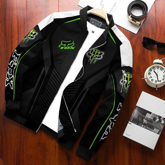 Fox Racing Monster Energy Bomber Jacket, Fox Racing Shirt 10