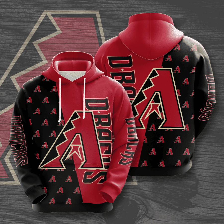 Arizona Diamondbacks 3D All Over Print Hoodie & Zip Hoodie