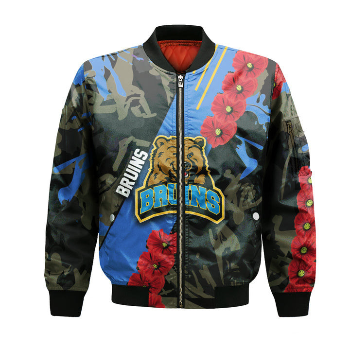 UCLA Bruins Floopy Flowers Bomber Jacket