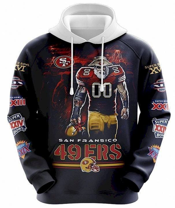 San Francisco 49Er Sourdough Sam Mascot Fan 3D All Over Print Hoodie & Zip Hoodie