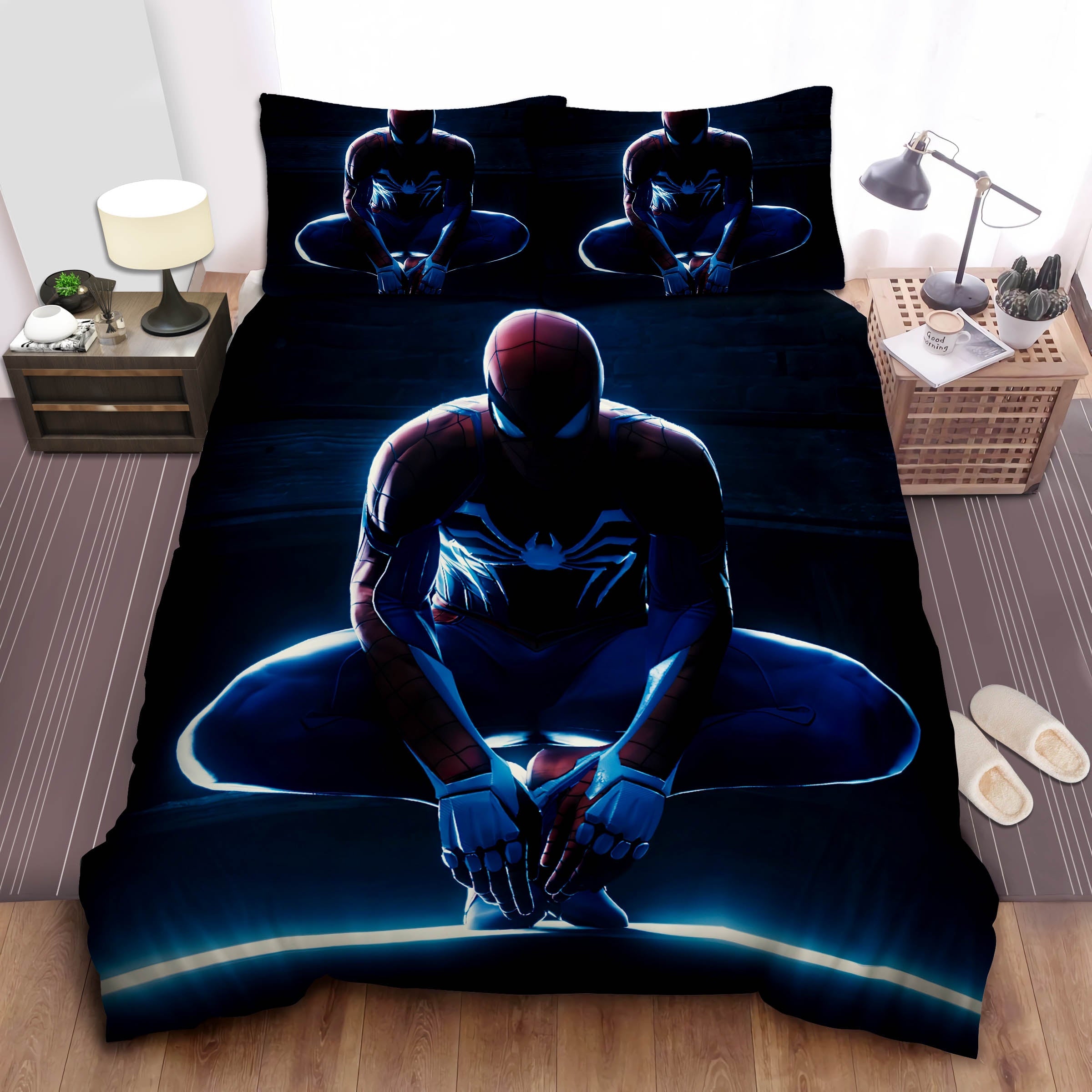 Spiderman Bedding Set MV Spiderman In Advanced Suit Duvet Covers