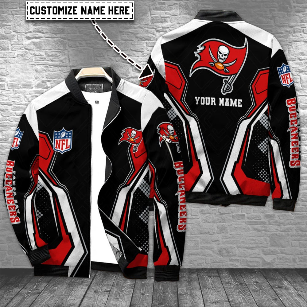 Tampa Bay Buccaneers Personalized Bomber Jacket BGBBJ965