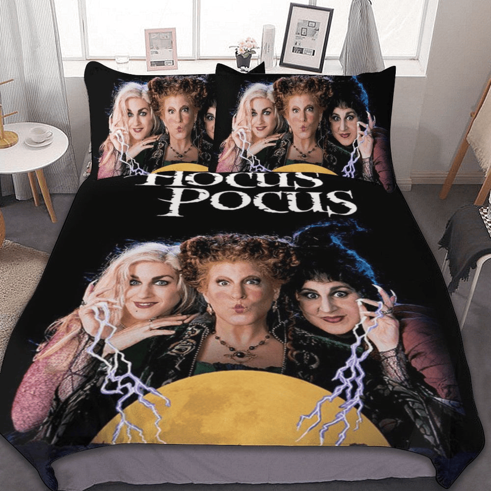 Hocus Pocus Bedding Set Hocus Pocus Sanderson Sisters Graphic Duvet Covers
