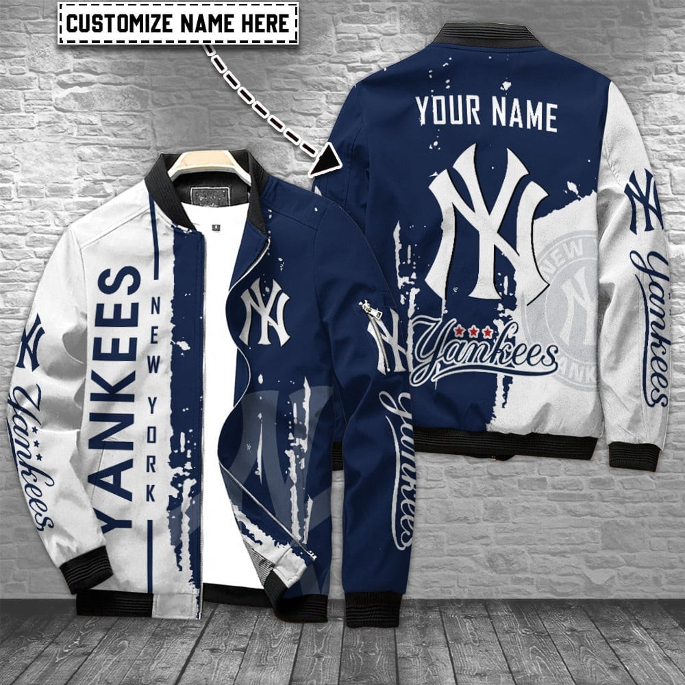 New York Yankees Personalized Bomber Jacket BG853