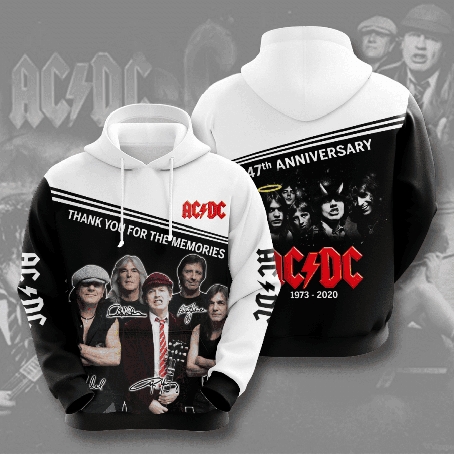 ACDC 3D All Over Print Hoodie & Zip Hoodie