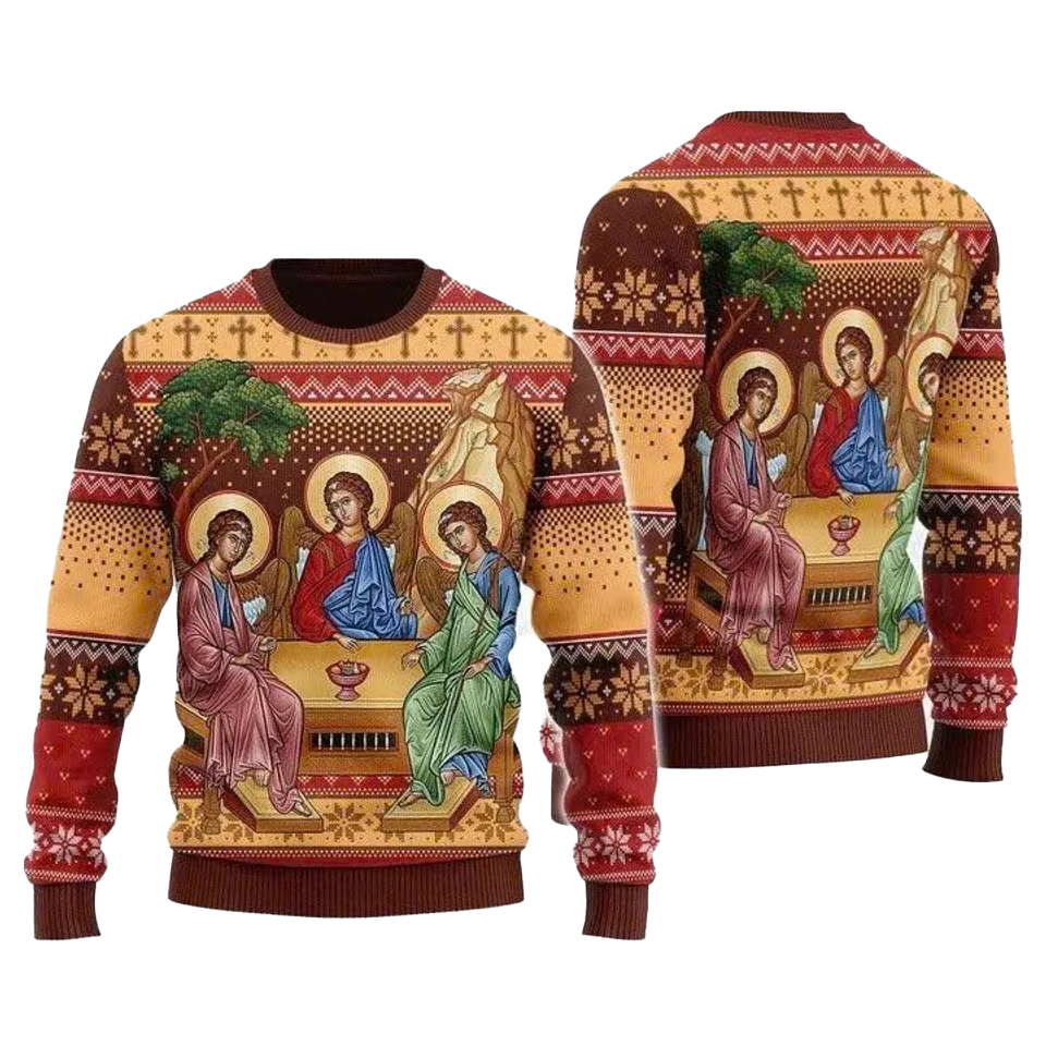 Holy Trinity Ugly Christmas Sweater 2025