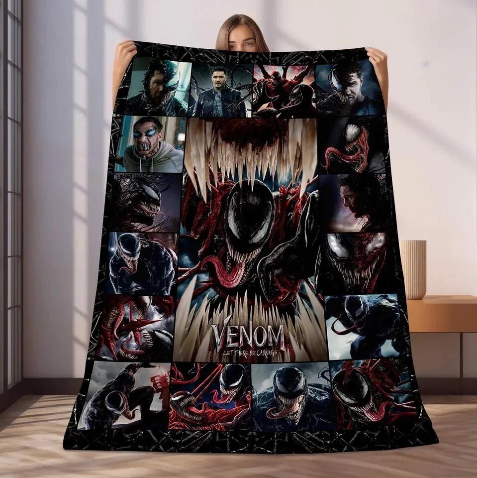 The Last Dance Venom Fleece Sherpa Blanket