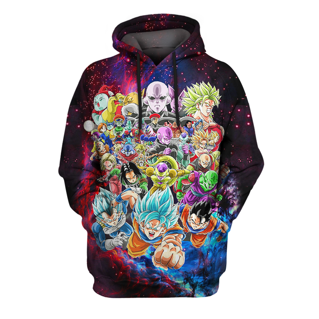 Dragon Ball Galaxy 3D All Over Print Hoodie & Zip Hoodie