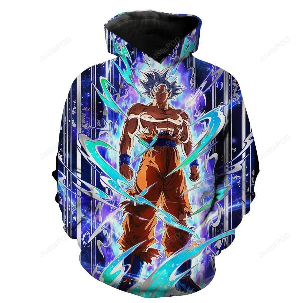 Ultra Instinct Goku Clothes Dragon Ball Super 3D All Over Print Hoodie & Zip Hoodie