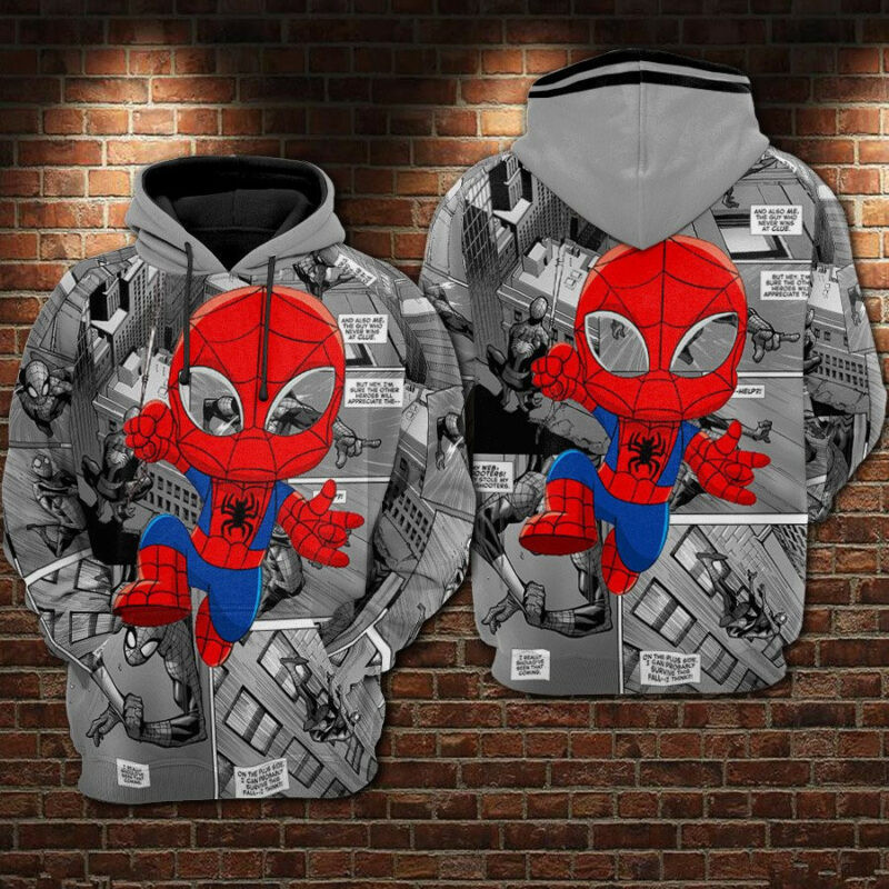 Spider-man Hoodie 3d Superhero 12 Hoodie Zip Hoodie 3d