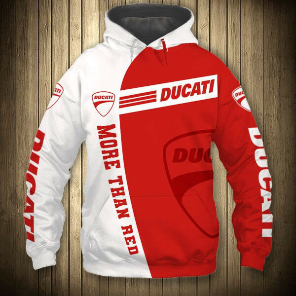 Ducati Motor Holding Racing 7k367 Cartoon 3d Hoodie Zip Hoodie 1183
