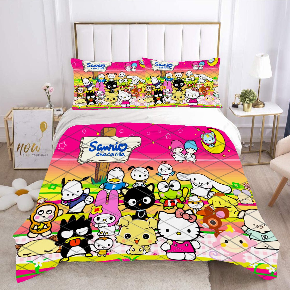 Hello Kitty Bedding Set Hello Kitty And Friends Graphic Duvet Covers