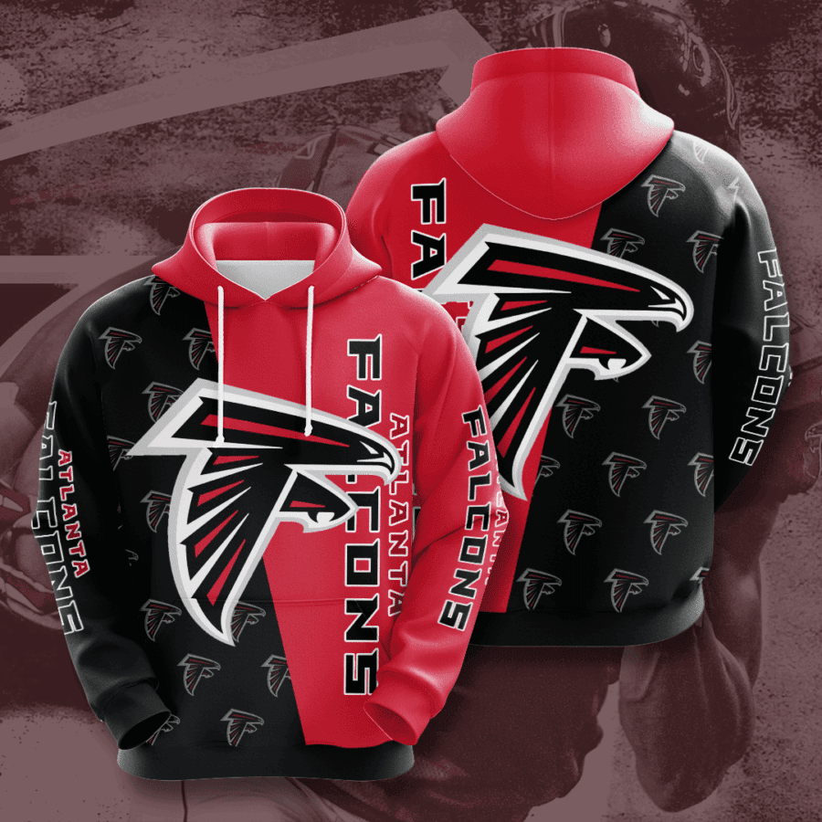 Atlanta Falcons 3D All Over Print Hoodie & Zip Hoodie