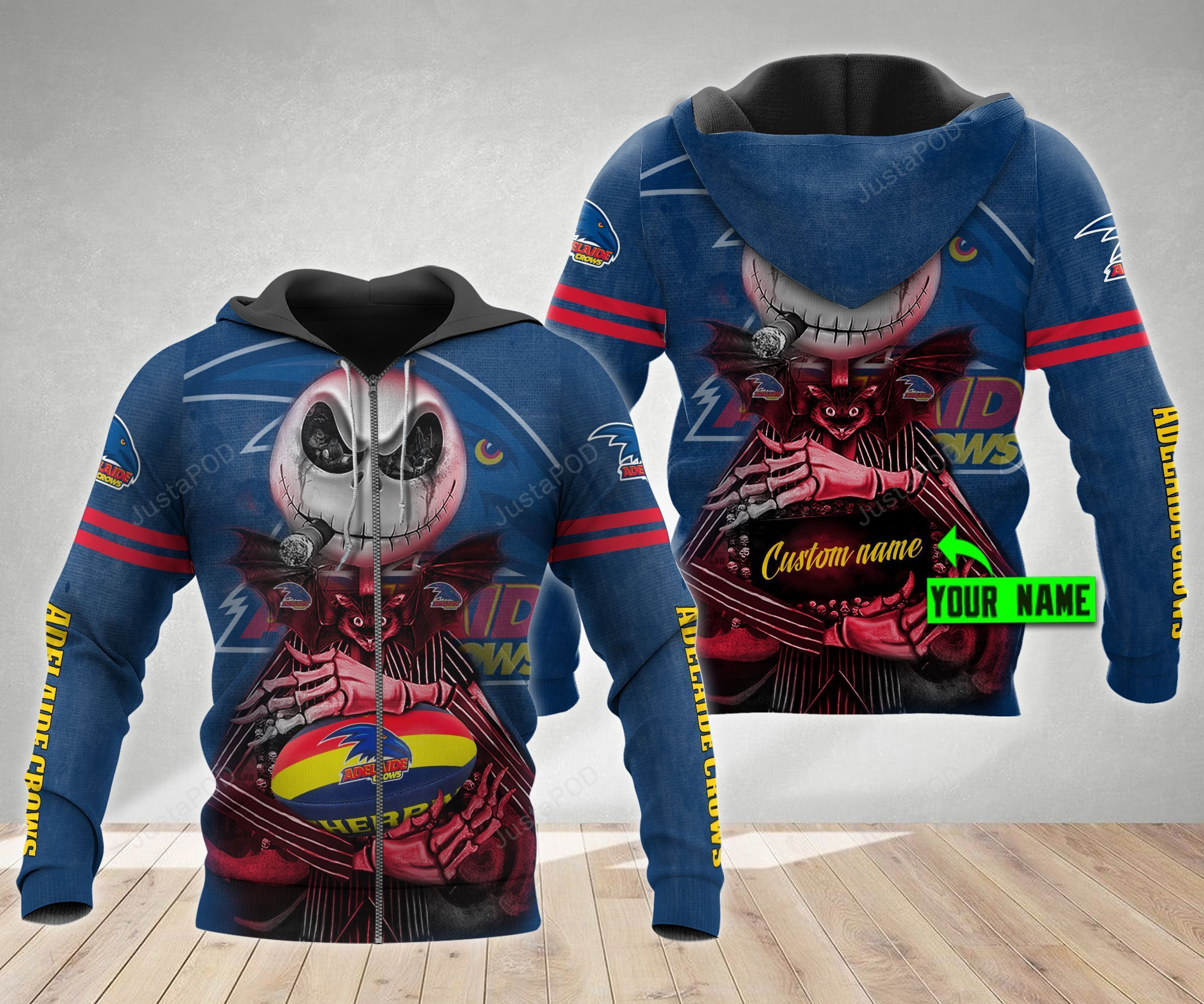 Personalized Adelaide Football Club 3D All Over Print Hoodie & Zip Hoodie