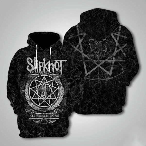 Slipknot Rock Band, Slipknot Rock Band 689 Cartoon Graphic Outfits Aop Hoodie 1970