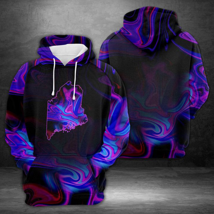 Amazing Maine 3D All Over Print Hoodie & Zip Hoodie