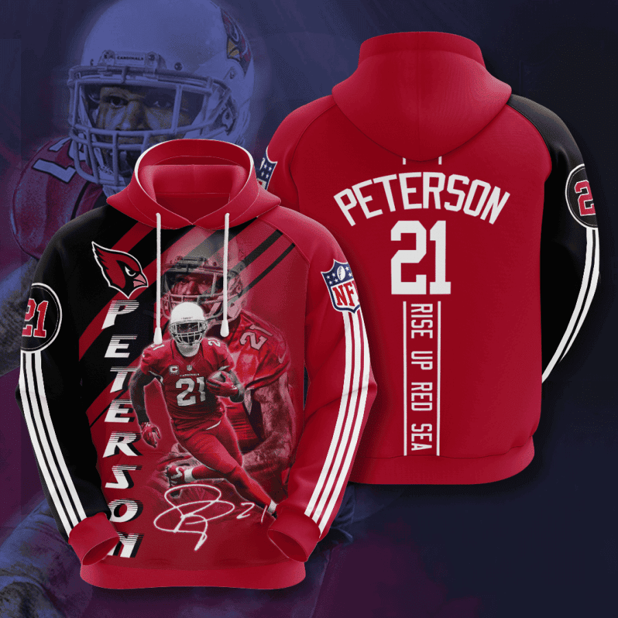 Arizona Cardinals 3D All Over Print Hoodie & Zip Hoodie