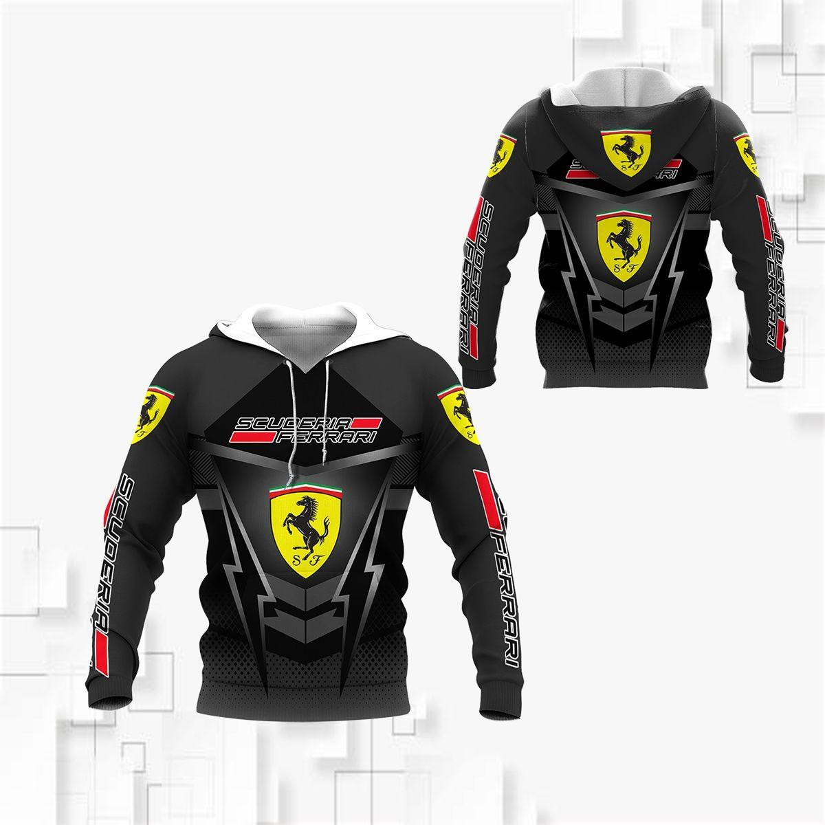 Scuderia Ferrari Luxyry Racing Car F1 8k157 3d Zip Hoodie Hoodie Ii0