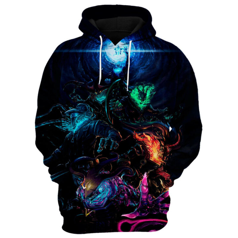 Thresh League Of Legends 3d Hoodie Zip Hoodie