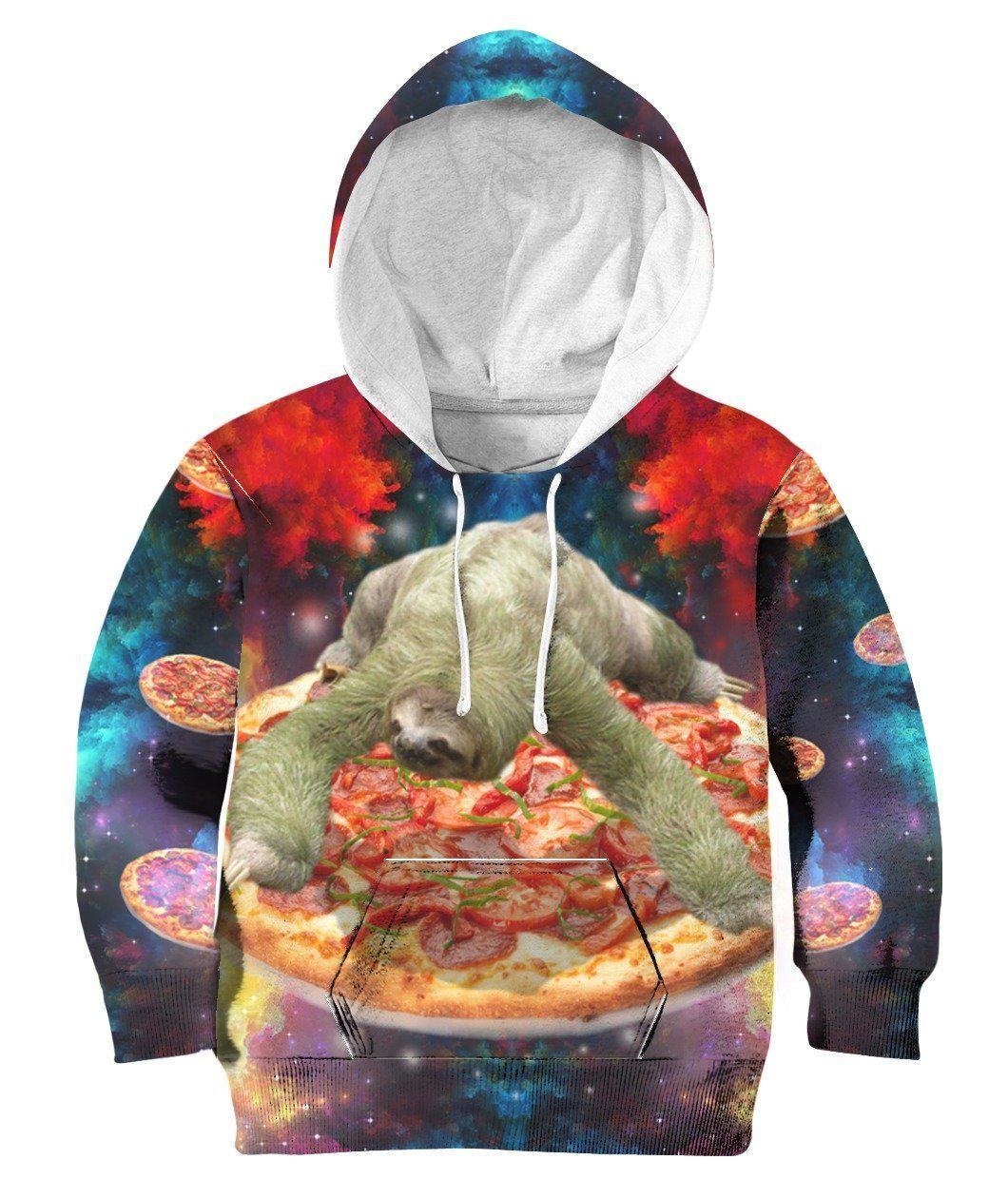 Sloth Pizza 3D All Over Print Hoodie & Zip Hoodie