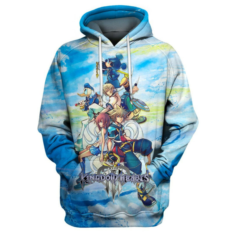 Kingdom Hearts Hoodie New Kingdom Hearts Hoodie Zip Hoodie