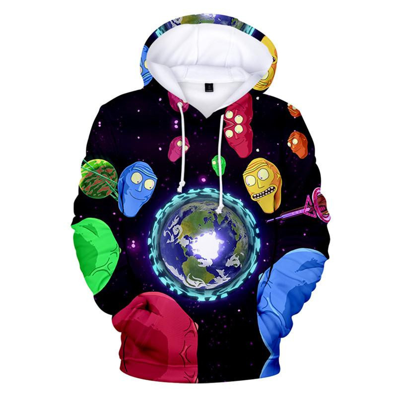 Rick And Morty 3D All Over Print Hoodie & Zip Hoodie