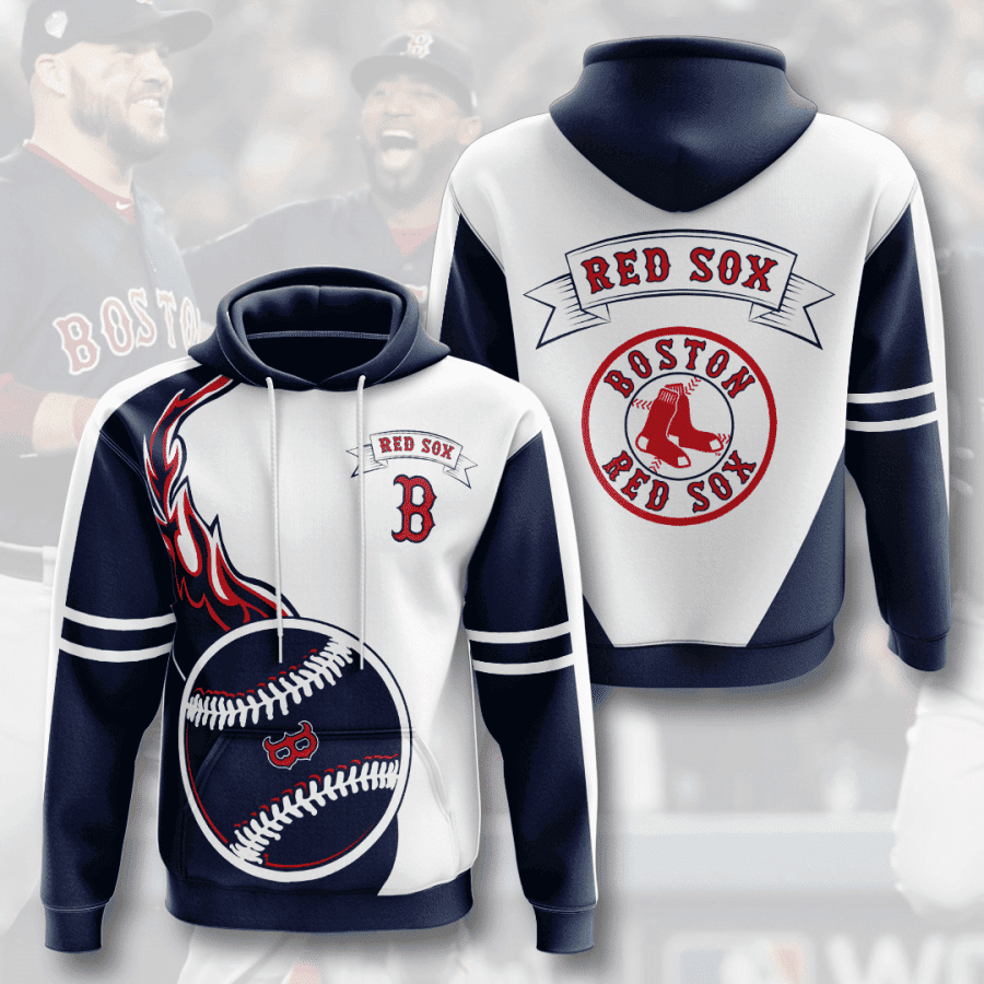 Boston Red Sox 3D All Over Print Hoodie & Zip Hoodie