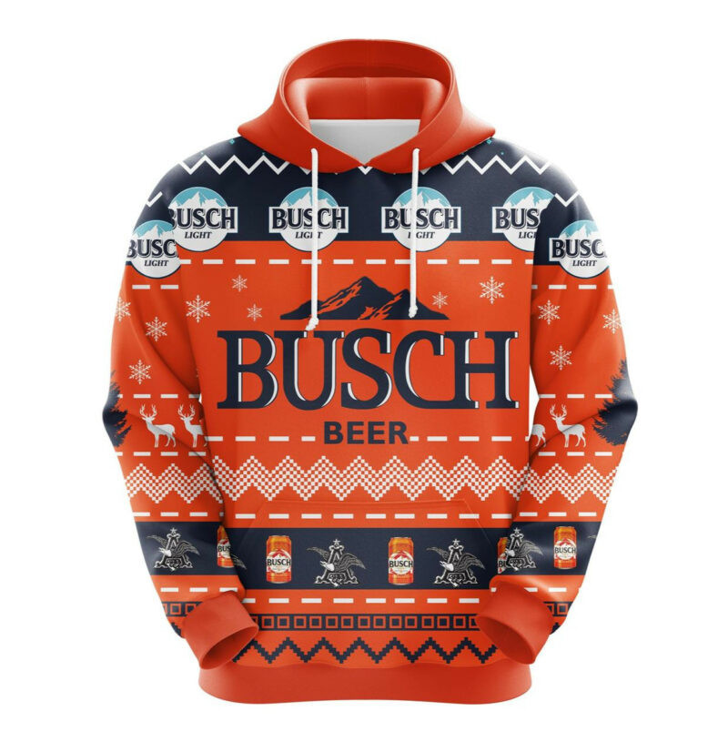 Sweetdreamfly Busch Beer Christmas Cute Noel Mc Ugly Hoodie