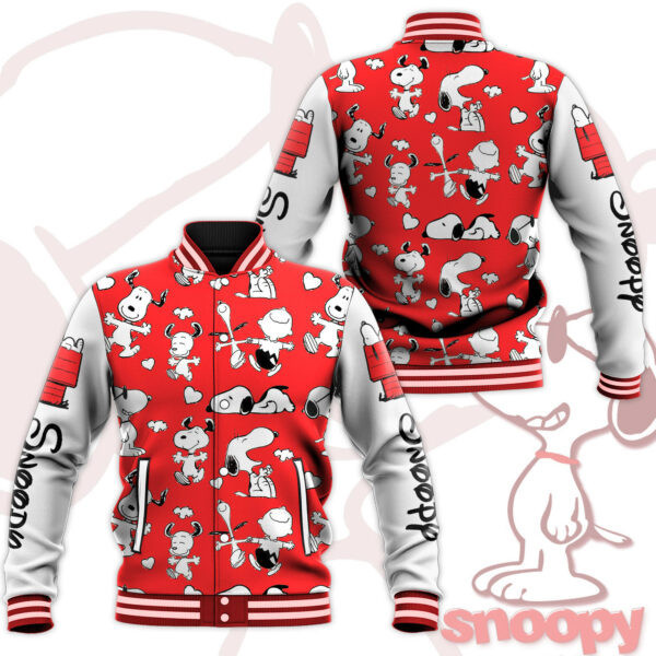 The Peanuts Snoopy Baseball Jacket 25