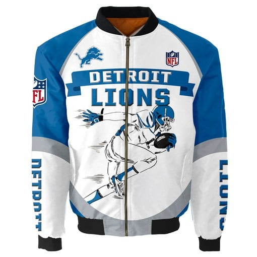 Detroit Lions Thick Bomber Jacket CSBBT184