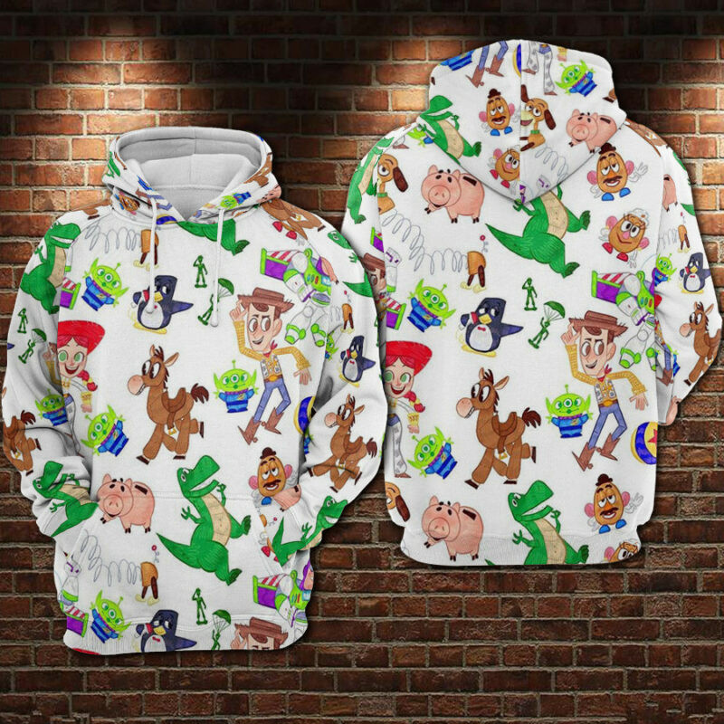 Toy Story 02 Hoodie - Zip Hoodie