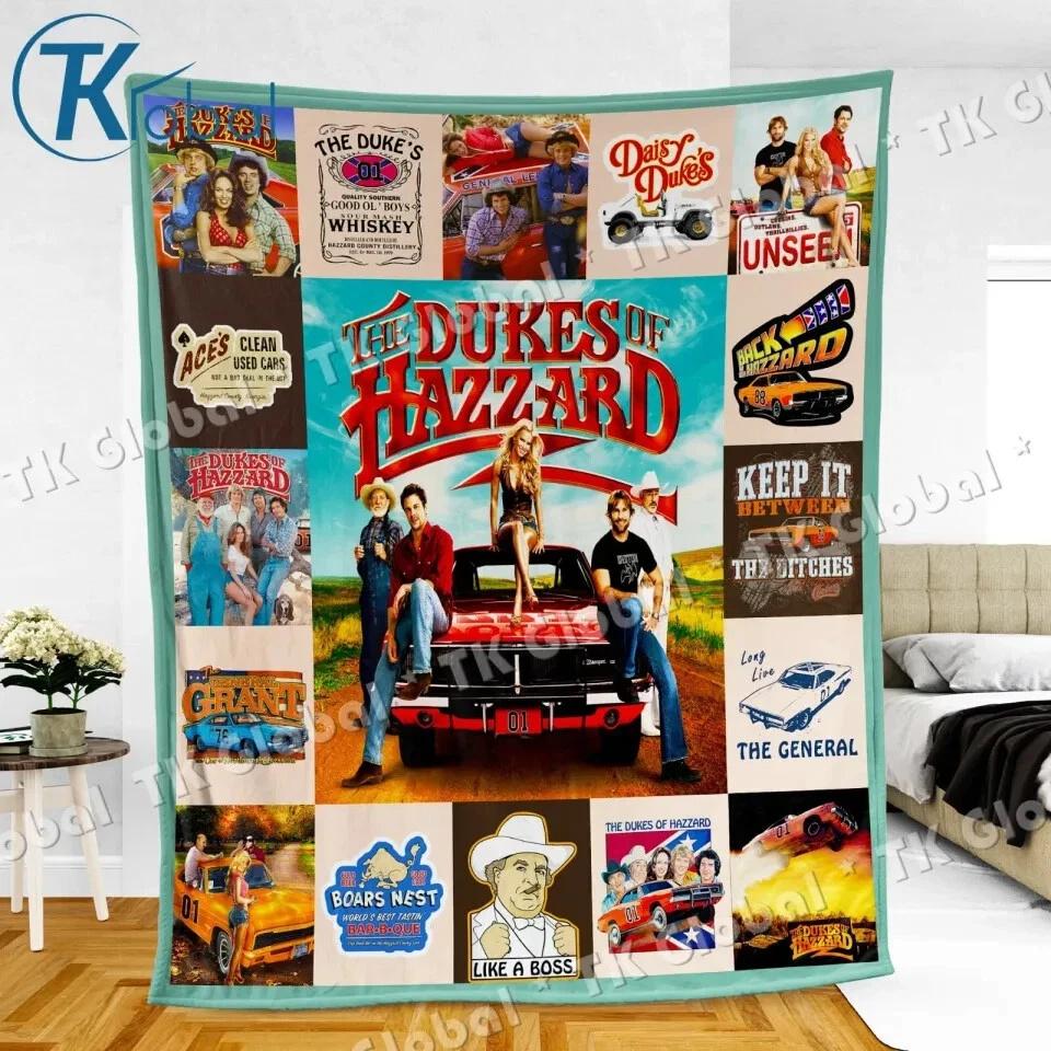 The Dukes Of Hazzard Fleece Sherpa Blanket