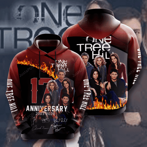 One Tree Hill Movie Character Anniversary 17 Years 3D All Over Print Hoodie & Zip Hoodie
