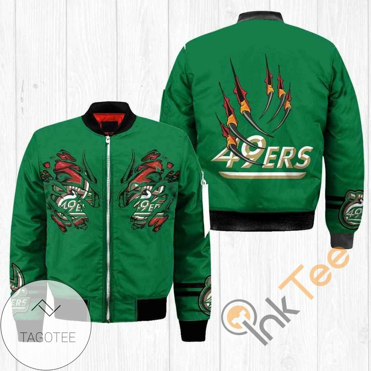Charlotte 49ers Claws Bomber Jacket