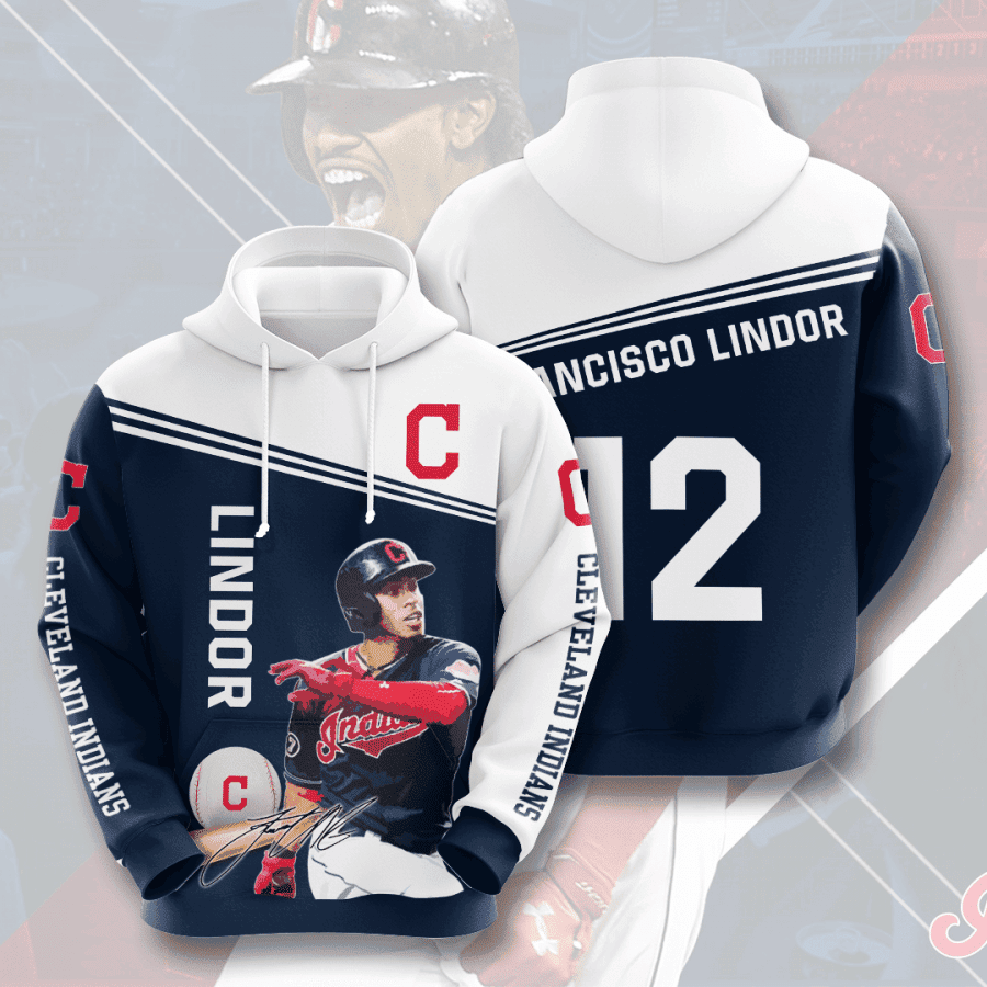 Cleveland Indians 3D All Over Print Hoodie & Zip Hoodie