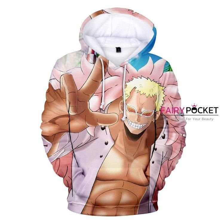 One Piece Donquixote Doflamingo 3D All Over Print Hoodie & Zip Hoodie