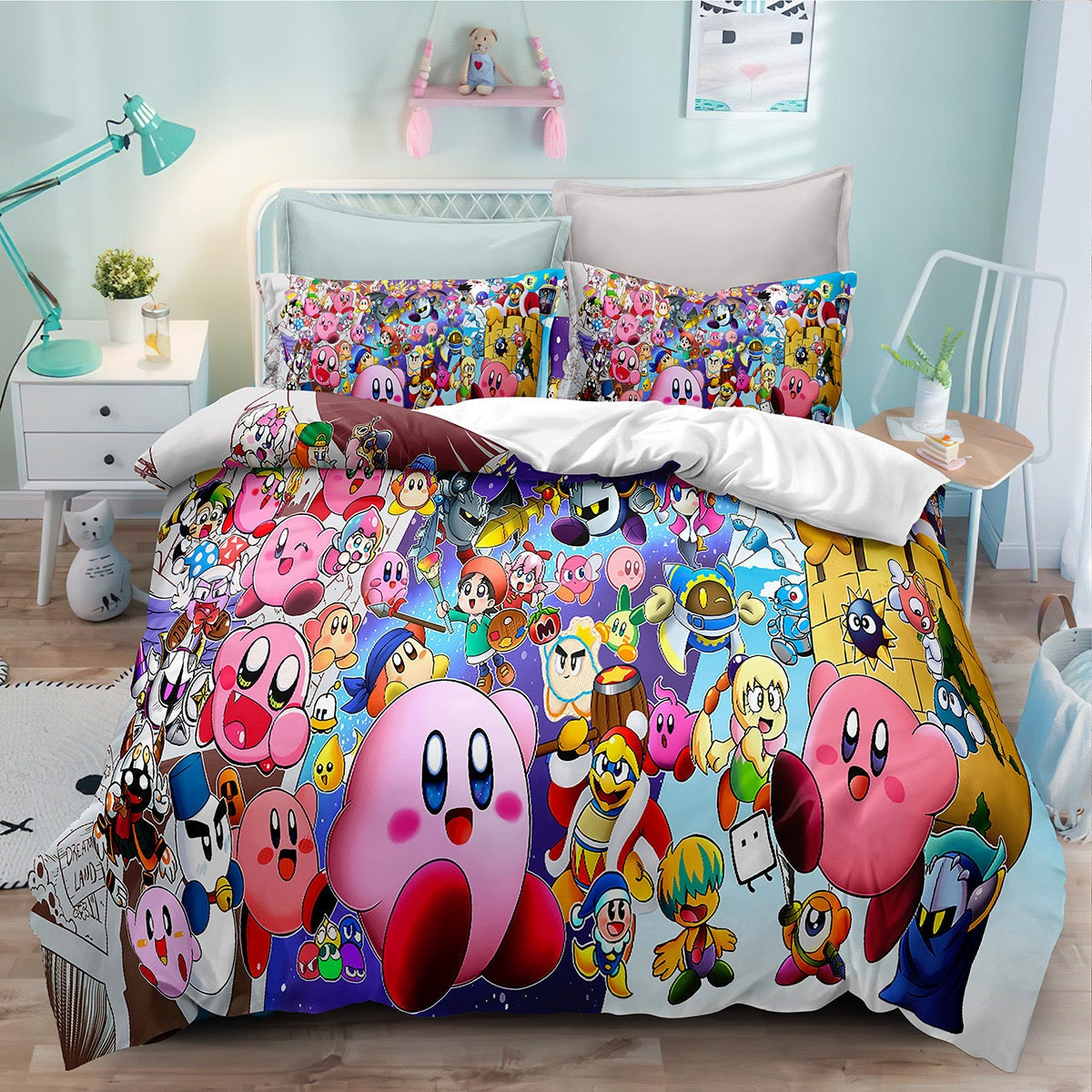 Kirby Bedding Set Kirby And The Amazing Mirror Duvet Covers